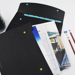 Letter Size A4 <strong>Expanding</strong> <strong>File</strong> <strong>Folder</strong> with Button PP Material - Product Image 5