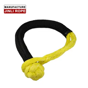 (JINLI ROPE ) Emergency assistance 550MM winch recovery soft shackle for vehicle