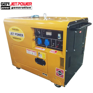 JDE6500SE 50Hz 230V 4.5kva 4.5kw 침묵하는 디젤 엔진 발전기 가격