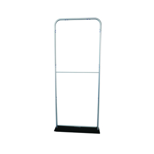 تخفيضات كبيرة مخصصة X حامل عرض التوتر مع سارية العلم الألومنيوم طوي للمعارض والترويج خلفية الإعلان - Product Image 1