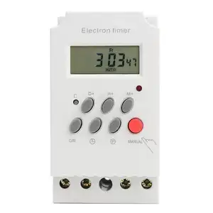 KG316T-II time switch AC220v timer Din Rail LCD Digital Programmable Electronic Timer Switch Digital Timer Controller