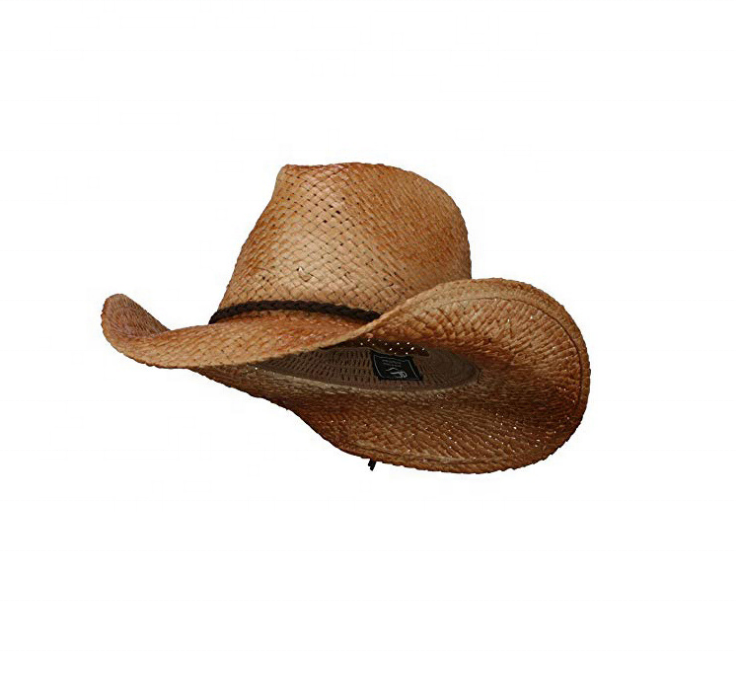 High Quality White Straw Cowboy Hat