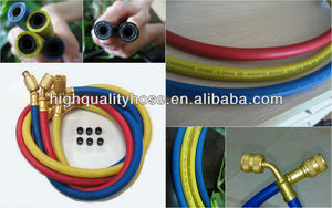 Ucuz fiyat klima kauçuk hortum Freon doldurma hortumu 800psi maksimum çalışma basıncı için R410a - Product Image 4