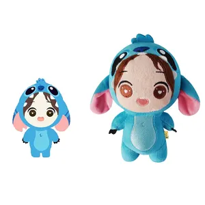 Oem 디자인 박제 부드러운 일본 소녀 사용자 정의 애니메이션 플러시 장난감