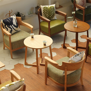 Asiento bajo suave acogedor grueso cojín de esponja de tienda de café brazo resto Silla de mesa de restaurante usar silla de comedor - Product Image 1