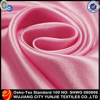 Tissu satiné 100% polyester de haute qualité 150-300CM