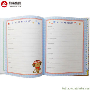 Memoria di alta Qualità Ed A Buon Mercato Primo Anno Del Bambino Libro di Stampa, primo Anno Del Bambino Libro di Memoria Stampa Personalizzata - Product Image 4