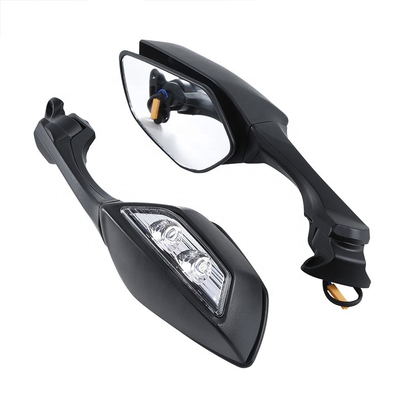 XINMATUO LED Rear View Mirrors Turn Signal for Kawasaki ZX10R 16-18