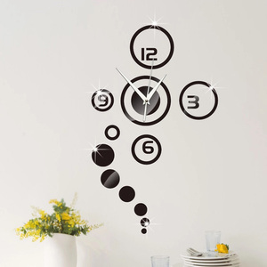UCHOME Nuovi prodotti Acrilico 3d Autoadesivo Autoadesivi Della <span class=keywords><strong>Parete</strong></span> Della Decorazione Della Casa <span class=keywords><strong>Specchio</strong></span> <span class=keywords><strong>Orologio</strong></span> <span class=keywords><strong>Da</strong></span> <span class=keywords><strong>Parete</strong></span> di Grandi Dimensioni Still Life Soggiorno - Product Image 1