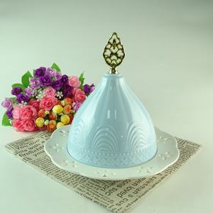 <span class=keywords><strong>Plat</strong></span> à beurre en porcelaine avec couvercle, formes et couleurs personnalisées, vente en gros, <span class=keywords><strong>plat</strong></span> à beurre en céramique Tajine en céramique - Product Image 6