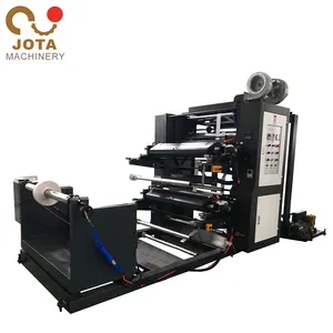 De alta velocidad de 4-color flexográfica máquina de impresión flexográfica