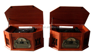 Boîte à disques vinyles, lecteur de CD, <span class=keywords><strong>jukebox</strong></span>, jukeboxs avec lecteur de cassette OEM en gros - Product Image 5