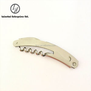 Ouvre-bouteille à vin chinois multifonctionnel durable personnalisé avec garantie de qualité, tire-bouchon intégré, couteau en acier inoxydable argenté - Product Image 2