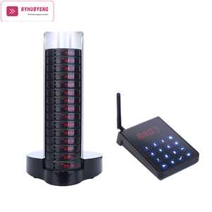 Buzzer d'appel sans fil <span class=keywords><strong>Pocsag</strong></span>, Pager Coaster, démonstration vidéo, certifié CE FCC, entièrement étanche, portée FM > 3000m, modèle CALLSYS - Product Image 2