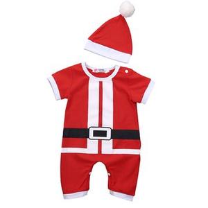 Infantile Vêtements Coton Rouge Blanc Bande Vêtements Ensembles Enfants Patriotique Fille Juillet 4ème Jour Barboteuse - Product Image 2