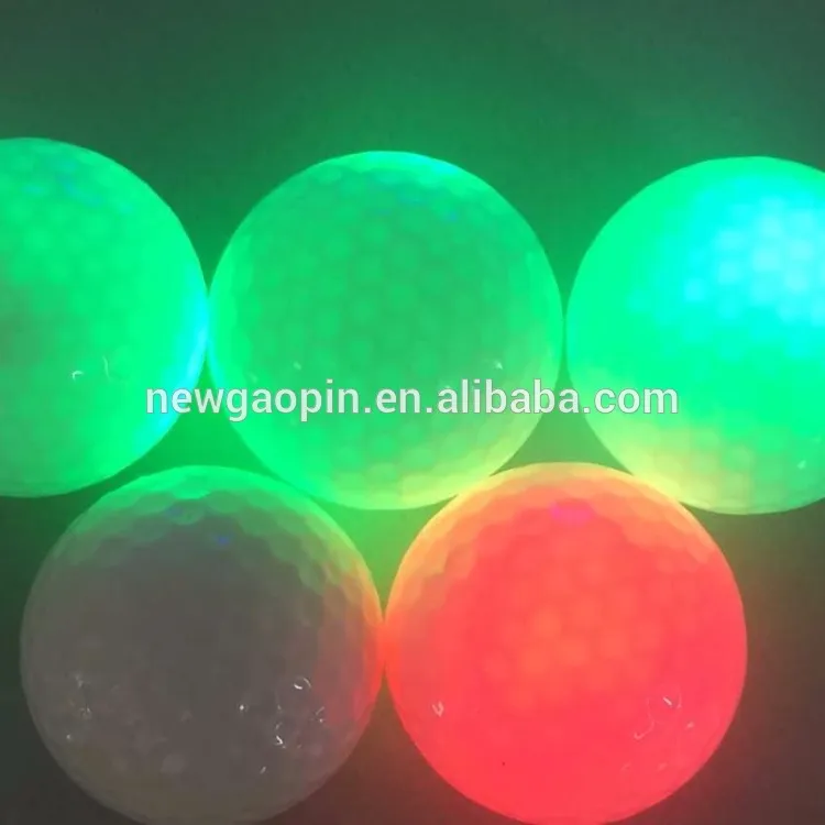 Promocional Bola de Golfe LED/Luz da Noite Bola de Golfe/Pequeno Presente para Golfista