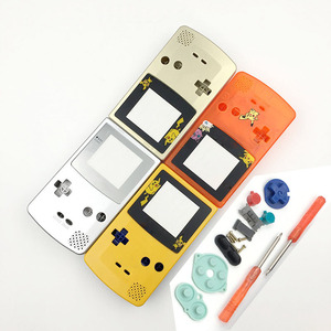 Cubierta de la caja para <span class=keywords><strong>GBC</strong></span> de edición limitada de reemplazo para Gameboy Color <span class=keywords><strong>GBC</strong></span> consola de juego vivienda completa para Pikachu versión - Product Image 1