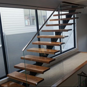Design moderne bon <span class=keywords><strong>prix</strong></span> droite d'<span class=keywords><strong>escalier</strong></span> en <span class=keywords><strong>bois</strong></span> en acier - Product Image 3