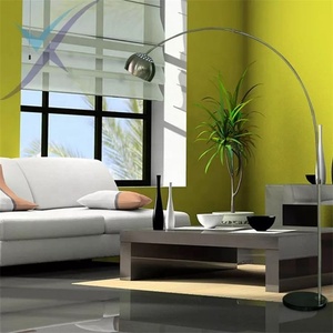 Modern Fishing Metal Standing Arc Floor Lamp for Living Room Dining Room Bedroom Slivery Reading Fishing Lighting Decor - Product Image 5
