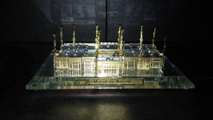Alta calidad cristal Arabia Saudita Mezquita Sagrada Madina para regalo de recuerdo - Product Image 2