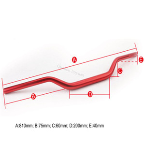 Nhôm Cold-Rèn Xe Máy Xử Lý Bar Với Giá Cả Cạnh Tranh Màu Đỏ Tay Lái Dịch Vụ <span class=keywords><strong>OEM</strong></span> <span class=keywords><strong>Carbon</strong></span> Tay Lái JYHB-007 - Product Image 1