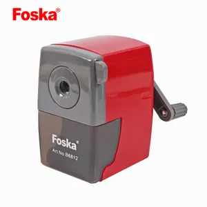 Foska School und Office Manual Plastic Table Pencil sacapuntas Sharpener