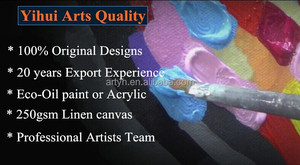 Hecho a mano <span class=keywords><strong>Arte</strong></span> de la Pared Pintura Abstracta Moderna Hermosa Niña Grandes Ojos - Product Image 5
