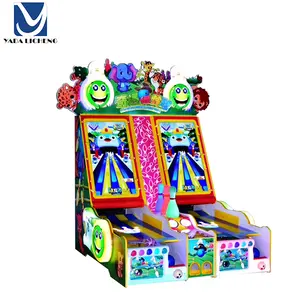 Avventura bowling Produttore di apparecchiature di Gettoni redenzione del Biglietto bambini cricket gioco di bowling macchina per la vendita