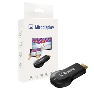 Miradisplay-llave electrónica AM8252 de alta velocidad, dispositivo de TV inteligente con pantalla Wifi Miracast