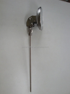 Connexion inférieure 4 ''<span class=keywords><strong>Thermomètre</strong></span> bimétallique Longueur immergée à <span class=keywords><strong>500</strong></span> <span class=keywords><strong>degrés</strong></span> 12'' - Product Image 3