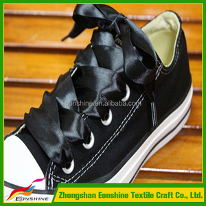 Compra clásico grasa color mezclado satén <span class=keywords><strong>cordones</strong></span> para <span class=keywords><strong>zapatillas</strong></span> - Product Image 3