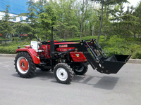 25 PS 4WD Landwirtschaft Traktor Ackers chlepper mit Frontlader TZ03D