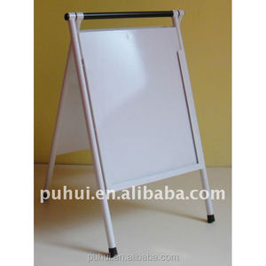 ชั้นวางป้ายแบบพับได้สำหรับโฆษณาทำทางเดินเป็นกรอบกันลมแข็งแรง - Product Image 4