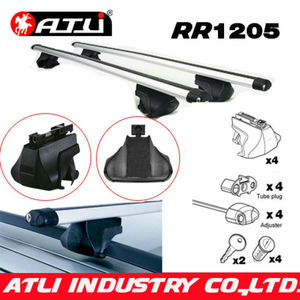 ATLIRACK RR1201B Barre transversale <span class=keywords><strong>de</strong></span> toit en aluminium/fer 120cm Porte-bagages universel avec serrure au-dessus <span class=keywords><strong>de</strong></span> 100kg Capacité <span class=keywords><strong>de</strong></span> charge - Product Image 3
