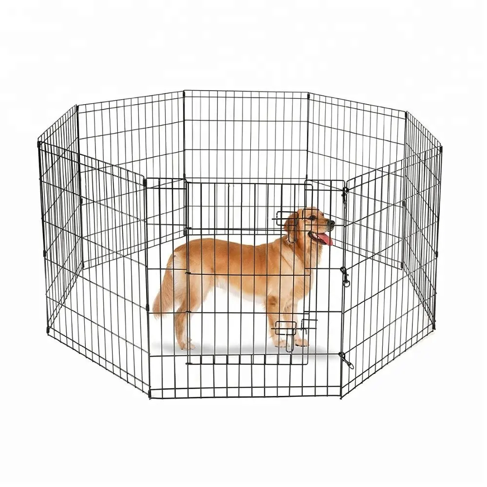 Dog Playpen Exercise Pen Cat Fence Pet Cage