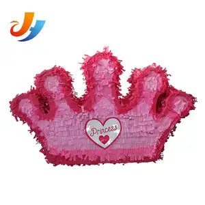 Petite couronne de <span class=keywords><strong>princesse</strong></span> <span class=keywords><strong>Pinata</strong></span>, jouet personnalisé, bon marché, Design de fabrication, DIY, vente en gros - Product Image 1