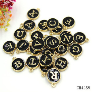 Trang Sức Thời Trang Bán Buôn <span class=keywords><strong>Slide</strong></span> Bảng Chữ Cái Chữ Charms Đối Với Trang Sức Quà Tặng Hợp Kim Kẽm Miễn Phí Zircon Quyến Rũ Mặt Dây Chuyền Chấp Nhận Được 15 Ngày - Product Image 2