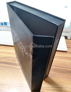 Caja de Almacenamiento Rígida para <span class=keywords><strong>CD</strong></span>, DVD y Folletos, con Laminado Mate, Personalizable, de Plástico Negro, con Cierre Magnético - Product Image 5