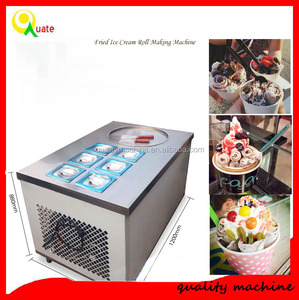 Plaque d'acier inoxydable laminée à froid, Prix de la machine à crème glacée frite commerciale, Machine à crème glacée à friture laminée - Product Image 6