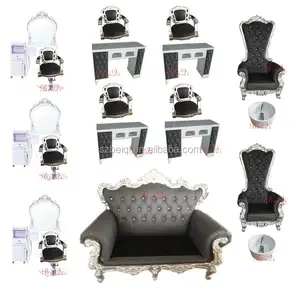 Factory direct supplier armrest for nail table antique nail table antique manicure tables