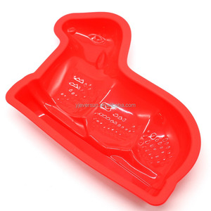 Molde de silicone para cozimento alimentício, ferramentas para confeitaria