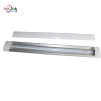 Bonne qualité 18w 28w 40w 60w 72w purifiant a mené l'éclairage de tube linéaire lampe, CE ROHS ip44 led de tube de batten, AC85-265V a mené la lumière de tube