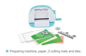 A6 3 "Mini Dập nổi giấy chết máy cắt cho DIY Craft scrapbooking
