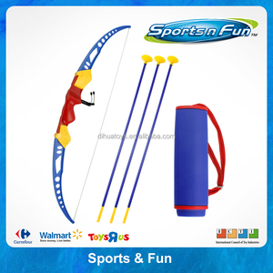 Arc de tir à l'arc avec flèches à ventouse et carquois, jouets d'extérieur pour enfants de 5 à 12 ans, vert - Product Image 3