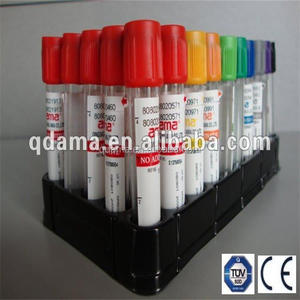 Médicos laboratorios rojo Vacutainer no aditivo tubos de vacío para extracción de sangre - Product Image 5