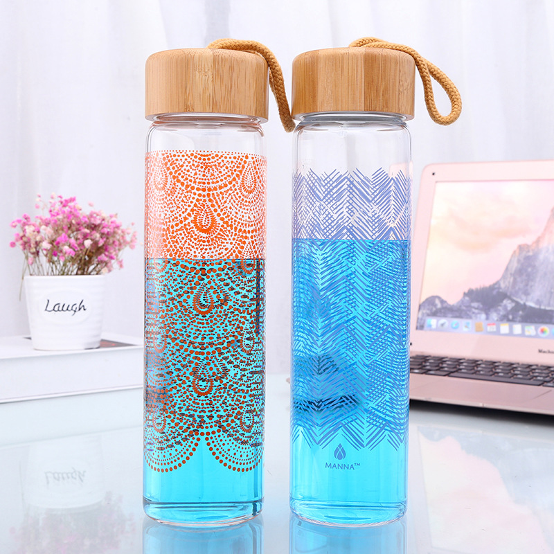 Shanghai Linkand Borosilicate Sport Glass Water Bottle