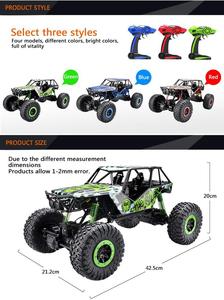 Đồ Chơi Xe Hơi <span class=keywords><strong>Rock</strong></span> <span class=keywords><strong>Crawler</strong></span> 1/10 2.4G 4WD <span class=keywords><strong>4X4</strong></span>, Đồ Chơi Xe Hơi Điều Khiển Từ Xa Rc Cho Bé Trai - Product Image 6
