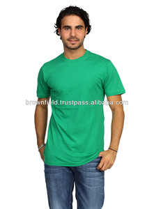 Camiseta Deportiva de Algodón Peinado 100%, Súper Suave, de Secado Rápido, Ajuste Delgado, Personalizable OEM, Tejido de Punto con Patrón Sólido, Ecológica, de Bangladesh - Product Image 3