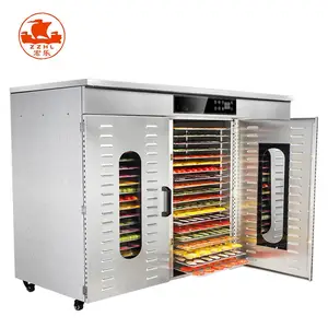 Hot Wind 60 Layer Moringa Leaf Fruit Fish Apple Crisp Dehydrate Machine Dehydrator