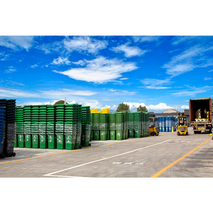 XDPC 240l Ngoài Trời Nhựa Bánh Rác Rác Thải Xe Đẩy Thùng Thùng Rác Với Hai Bánh Xe Rác Bin - Product Image 6